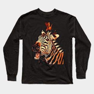 Zebra Symbolism Culture Long Sleeve T-Shirt